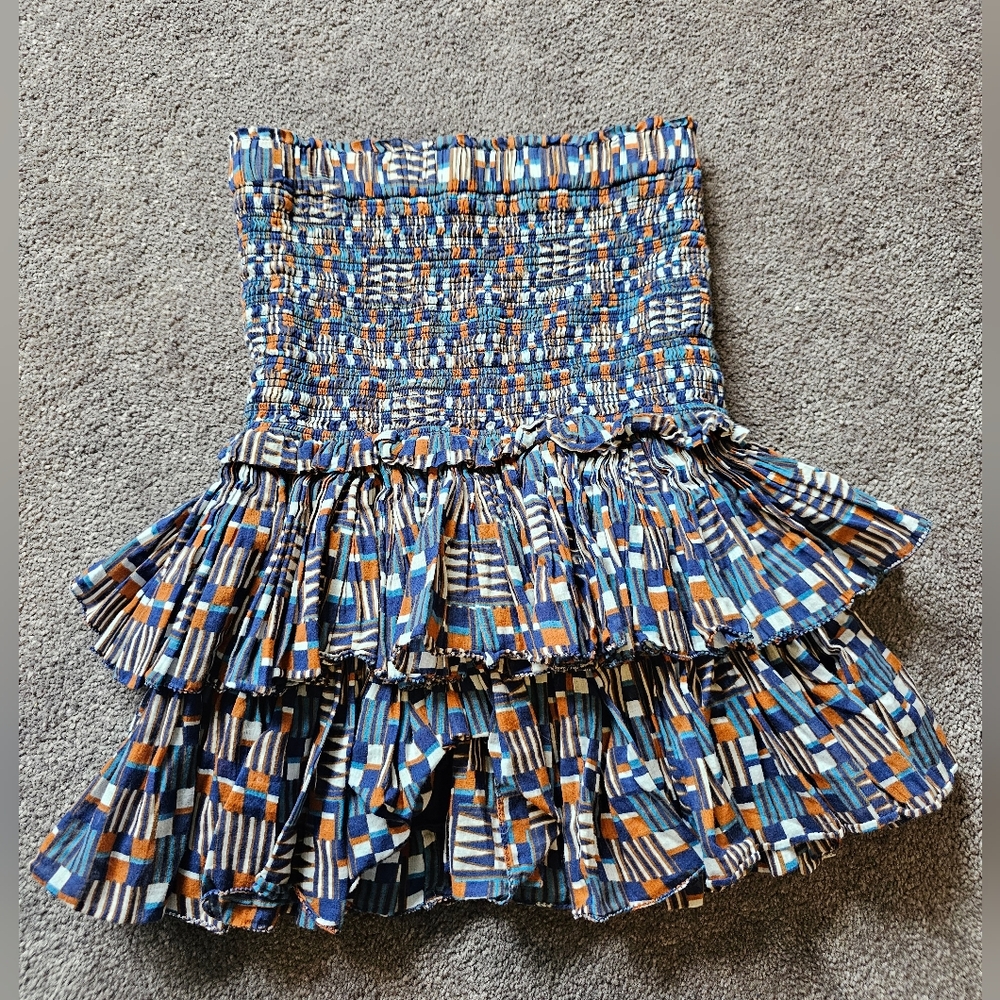 Isabel marant printed mini skirt